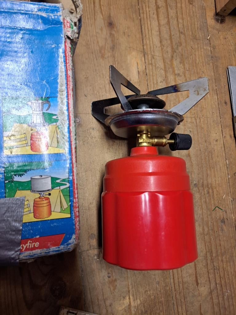 Campinggas brander, Caravans en Kamperen, Kampeeraccessoires, Ophalen of Verzenden, Gebruikt