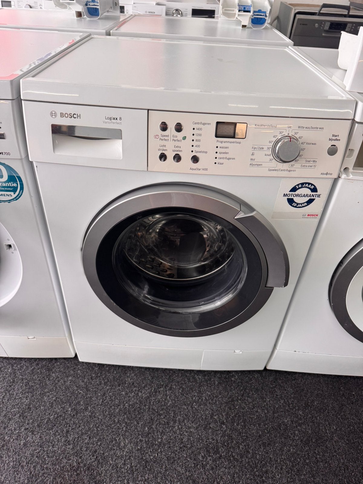 BOSCH 1400 VARIO LOGIXX A+++ 8 KG met 2 jaar garantie