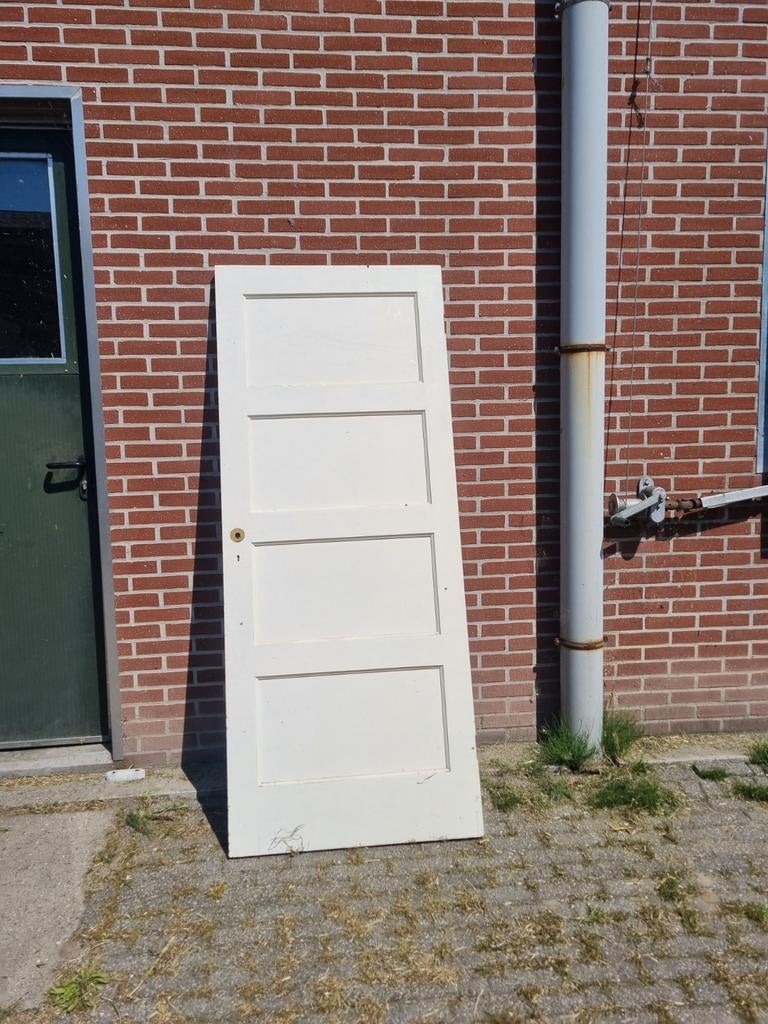 Paneeldeuren, Ophalen, Gebruikt, Binnendeur, 200 tot 215 cm
