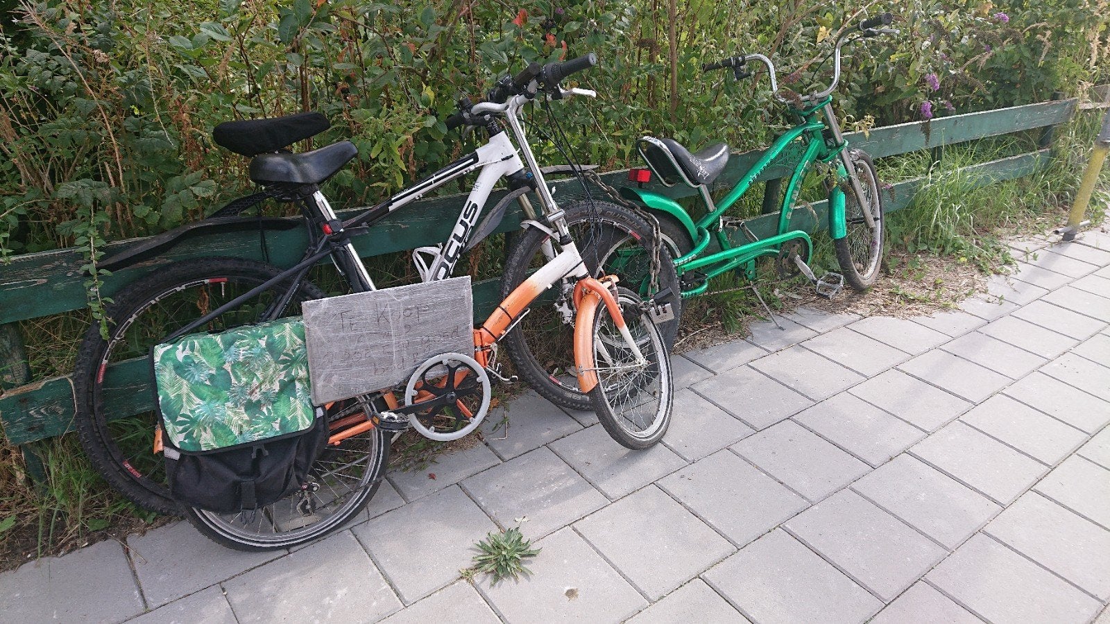 vouwfiets, chopperfiets, mountainbike. Chopper fiets., Fietsen en Brommers, Ophalen, Gebruikt, 10 tot 15 versnellingen