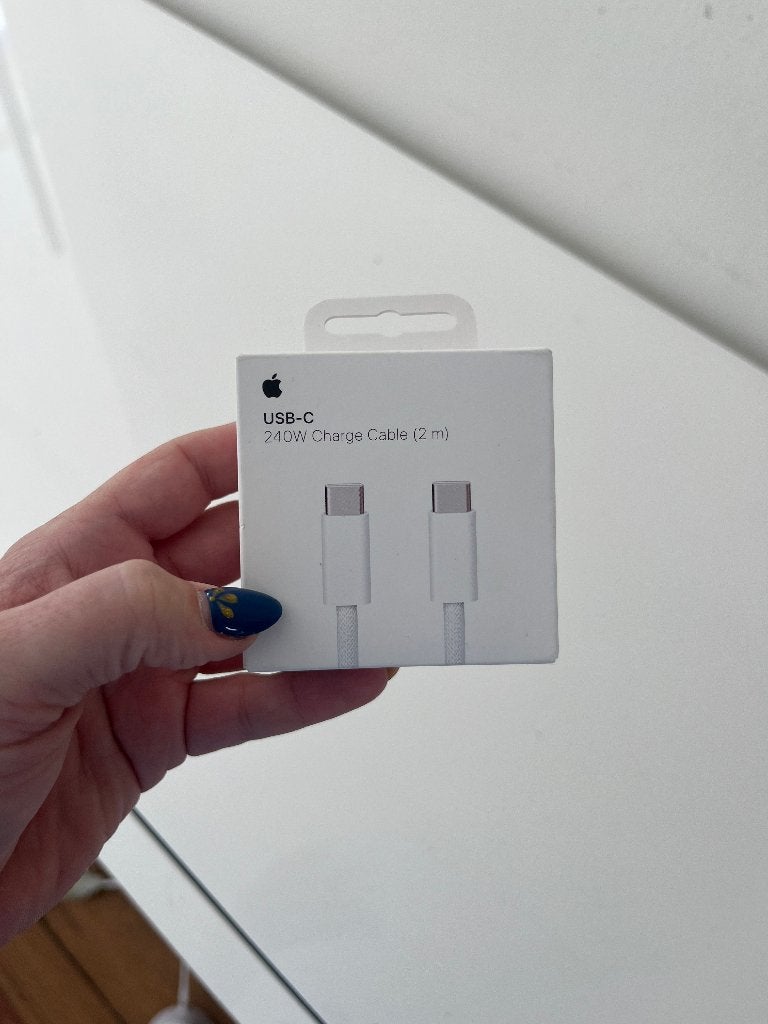 Nieuwe Apple USB-C Charge Cable 240W Origineel & ongeopend, Telecommunicatie, Mobiele telefoons | Telefoon-opladers, USB-C, Verzenden