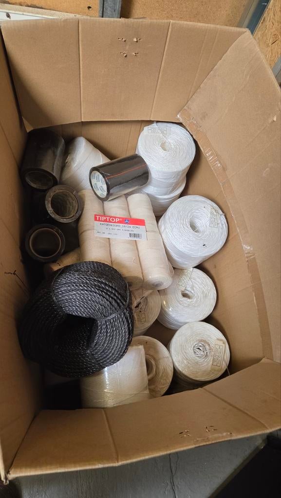 Diverse balen touw, Ophalen, Overige materialen, Minder dan 4 cm, Minder dan 5 m²