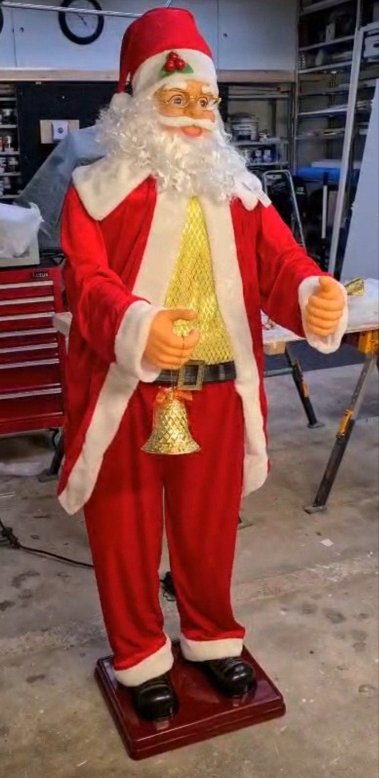 Zingende Kerstman, Diversen, Ophalen, Gebruikt