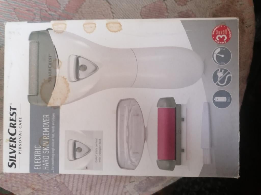 Silvercrest Elektrische Harde Huidverwijderaar, Witgoed en Apparatuur, Ophalen of Verzenden