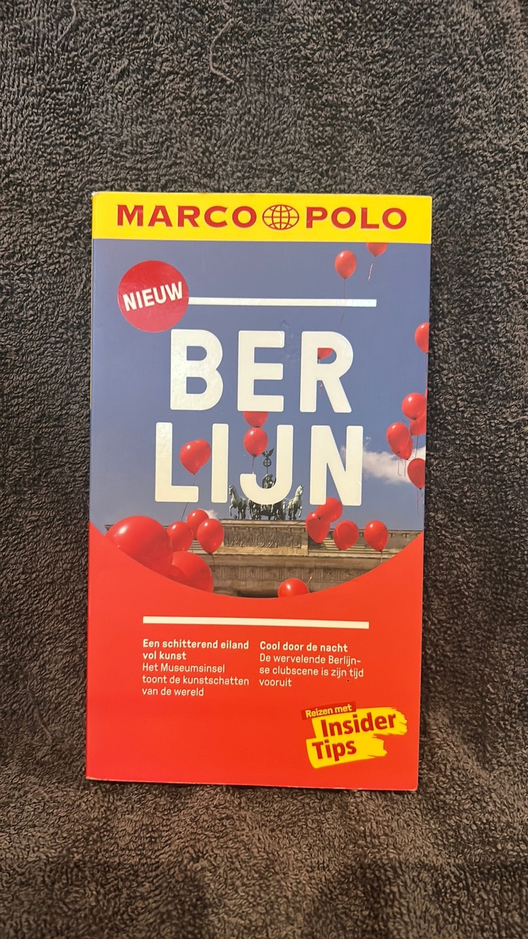 Marco Polo Reisgids Berlijn - Nieuwstaat met kaart, Europa, Nieuw, Ophalen of Verzenden, Reisgids of -boek