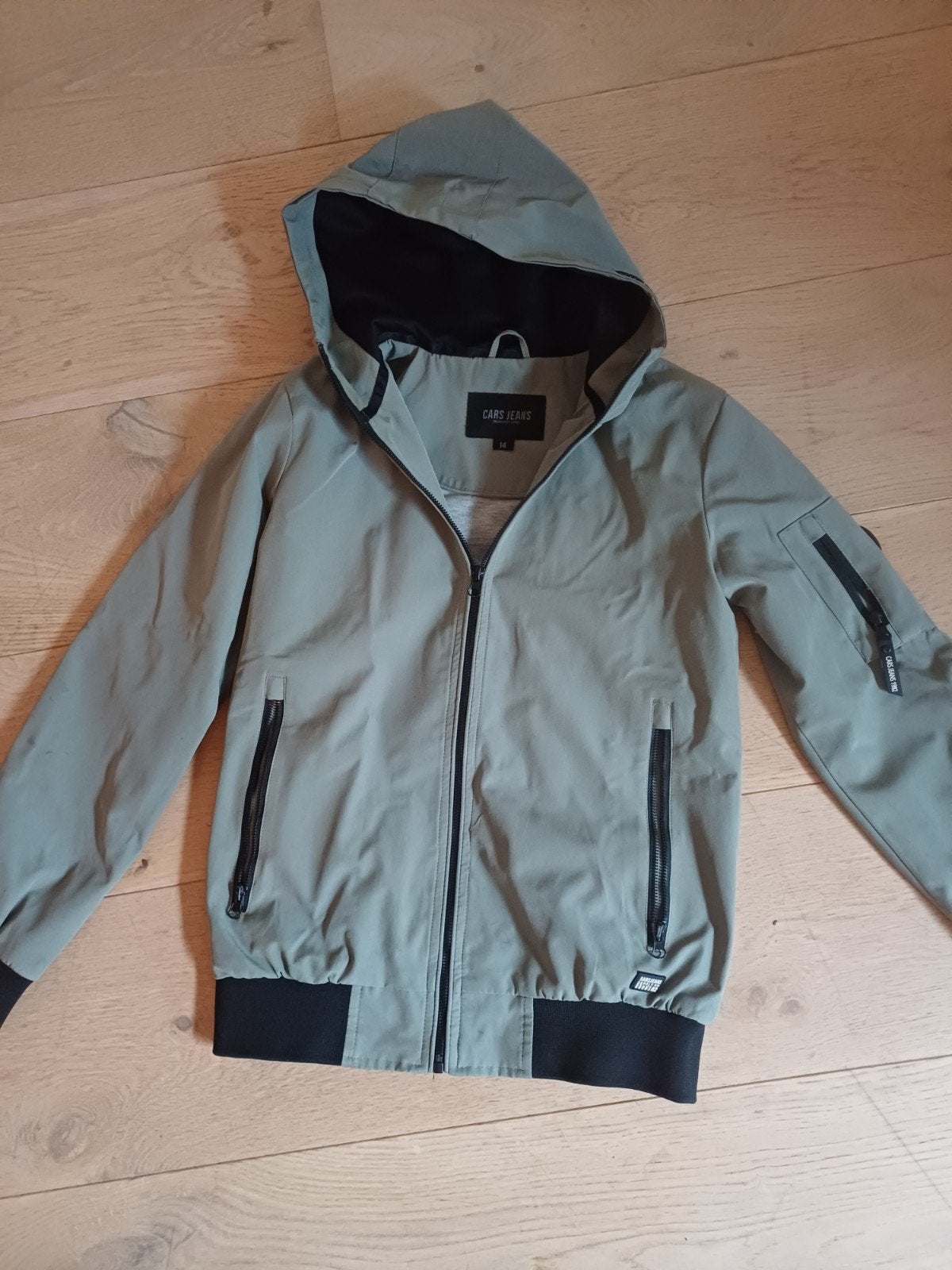 Cars Jeans jas maat 14 - Zo goed als nieuw, Ophalen of Verzenden, Zo goed als nieuw, Jas, Jongen