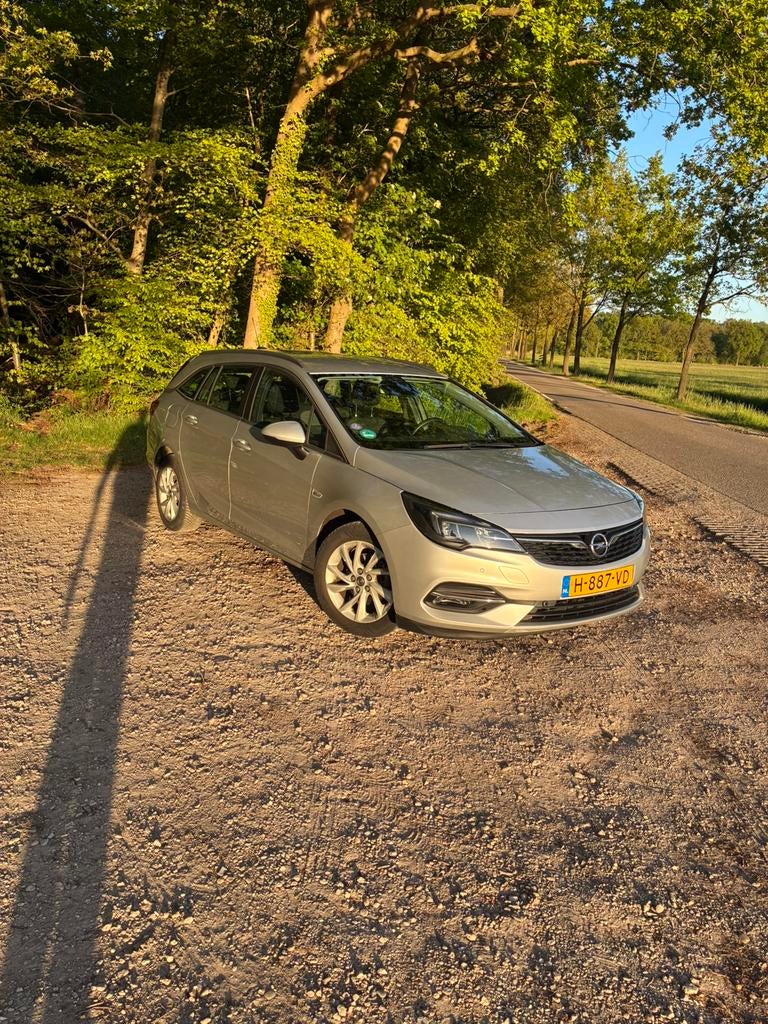 Opel Astra 1.2 Turbo 130pk Start/stop 2020 Grijs, Auto's, Opel, Voorwielaandrijving, 1250 kg, 1199 cc, Origineel Nederlands