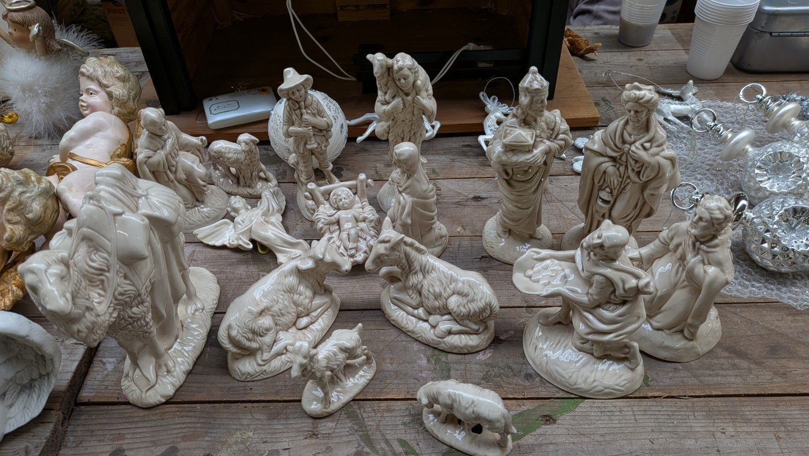 prachtig handgemaakte kerstgroep, Diversen, Ophalen of Verzenden