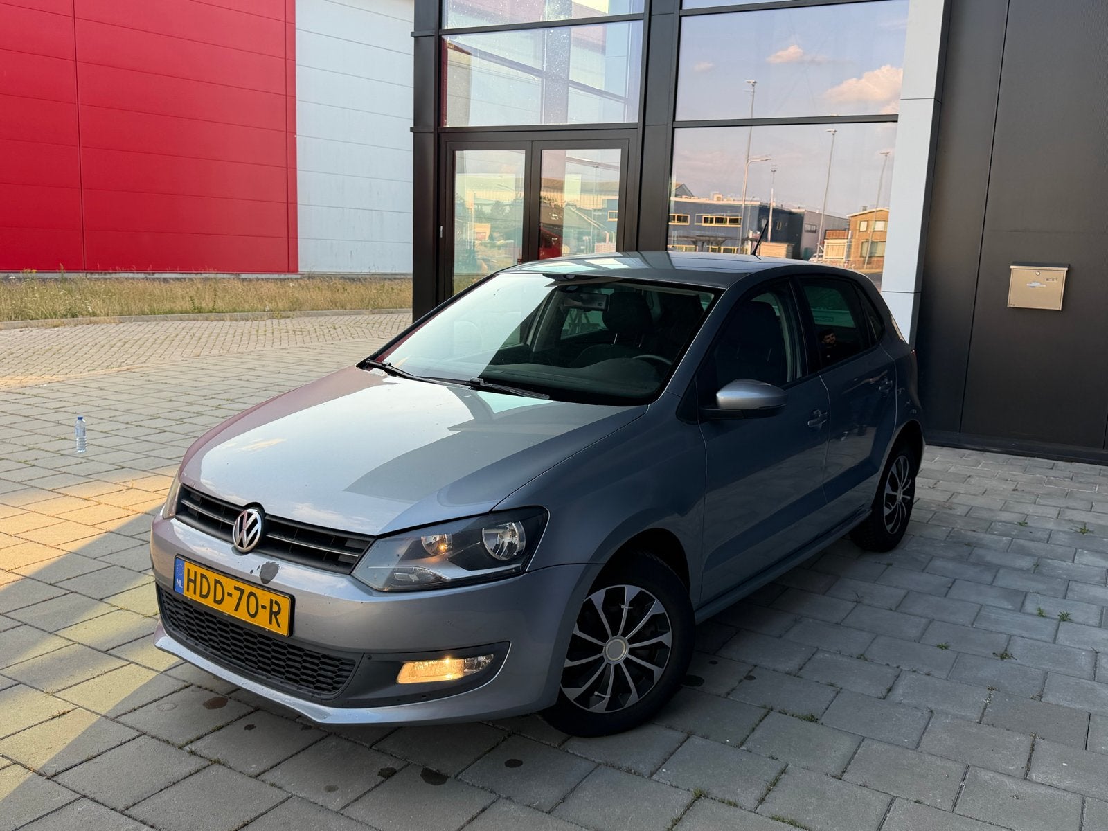 Volkswagen Polo 1.2 TSI 77KW 2010 Grijs, Voorwielaandrijving, Euro 5, Stof, Zwart