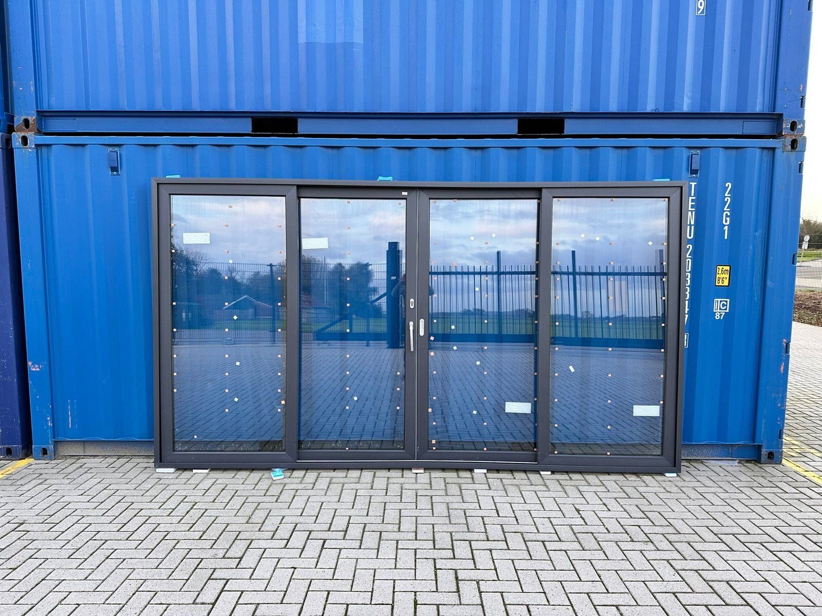 Schuifpui 4500x2200 DIRECT LEVERBAAR VOORRAAD!, Doe-het-zelf en Verbouw, Kozijnen en Schuifpuien, 225 cm of meer, Ophalen of Verzenden