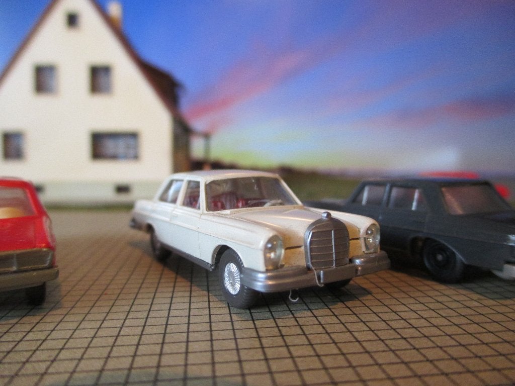 Mercedes Benz W109 250 S Wiking 15s Perlweiss, Ophalen of Verzenden, Zo goed als nieuw, Auto, Wiking