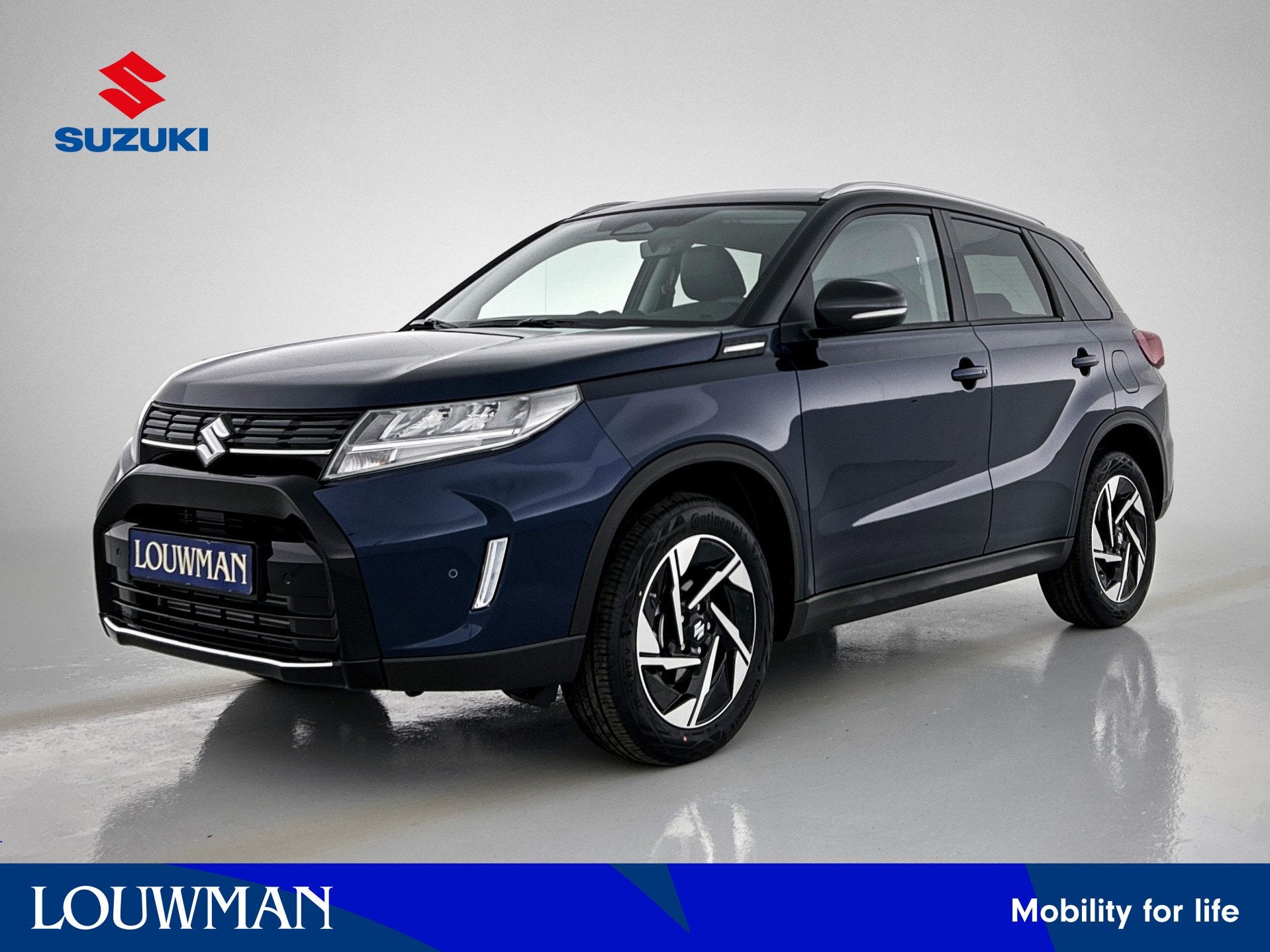 Suzuki Vitara 1.4 Boosterjet Style Smart Hybrid | Panoramada, Voorwielaandrijving, 12 maanden, Zwart, 4 cilinders