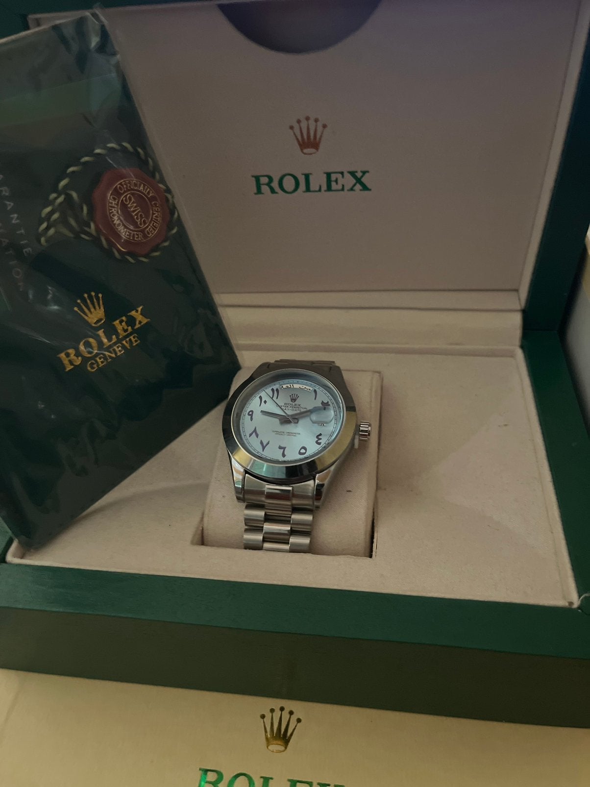 Rolex oyster perpetual day-date, Sieraden, Tassen en Uiterlijk, Horloges | Antiek, Ophalen of Verzenden