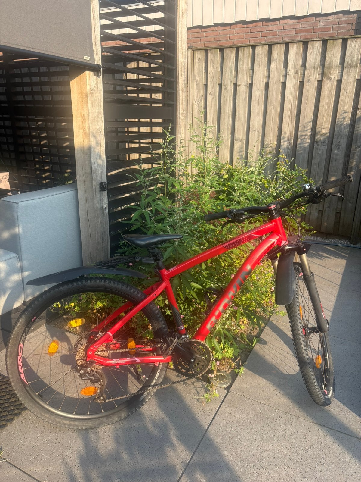 B-Twin Rockrider 540 maat M 27,5 inch mountainbike, Fietsen en Brommers, Ophalen, 24 inch of meer, Gebruikt, Staal