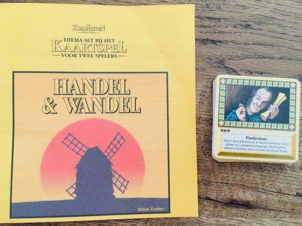 kolonisten kaartspel, thema handel en wandel, zgan, Ophalen of Verzenden, Zo goed als nieuw, 999 Games bv