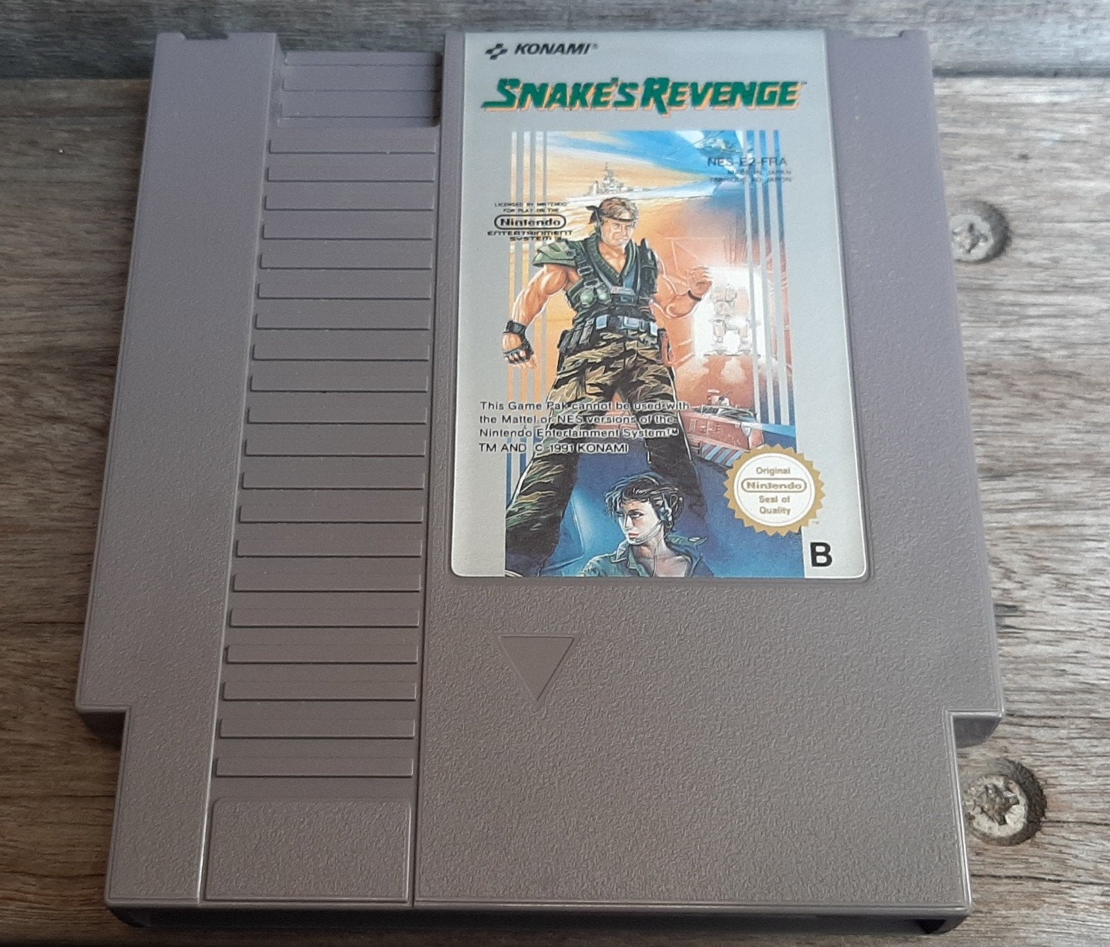 Nintendo Nes Snake's Revenge, Avontuur en Actie, Gebruikt, 1 speler, Ophalen of Verzenden