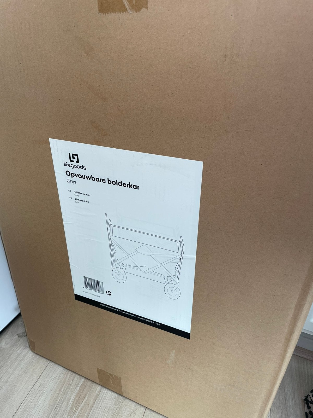 Lifegoods bolderkar, Caravans en Kamperen, Ophalen, Nieuw