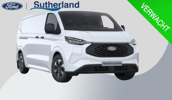 Ford E-Transit Cust. 340 L2H1 Trend 71 kWh 136pk | Bekleding, Automaat, Gebruikt, Zwart, 71 kWh