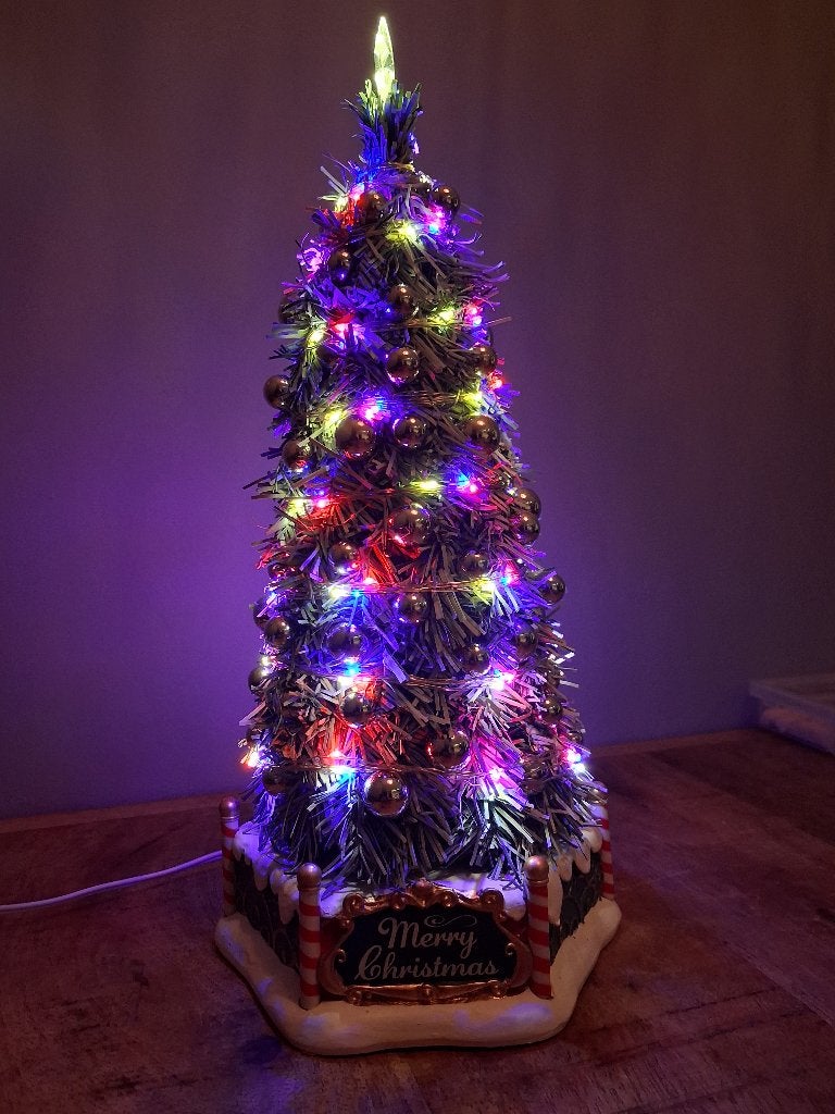 Lemax, New Majestic Christmas Tree, Diversen, Kerst, Ophalen of Verzenden, Zo goed als nieuw