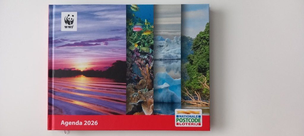 Agenda 2026 Postcodeloterij en WNF. NIEUW!, Diversen, Agenda's, Nieuw, Ophalen of Verzenden