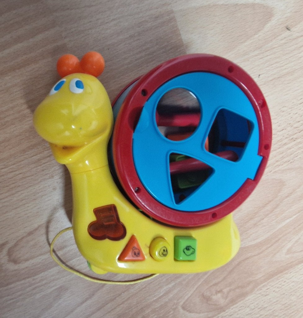 Vormen puzzel slak met licht en geluid, Ophalen, Zo goed als nieuw, Overige typen, Met licht
