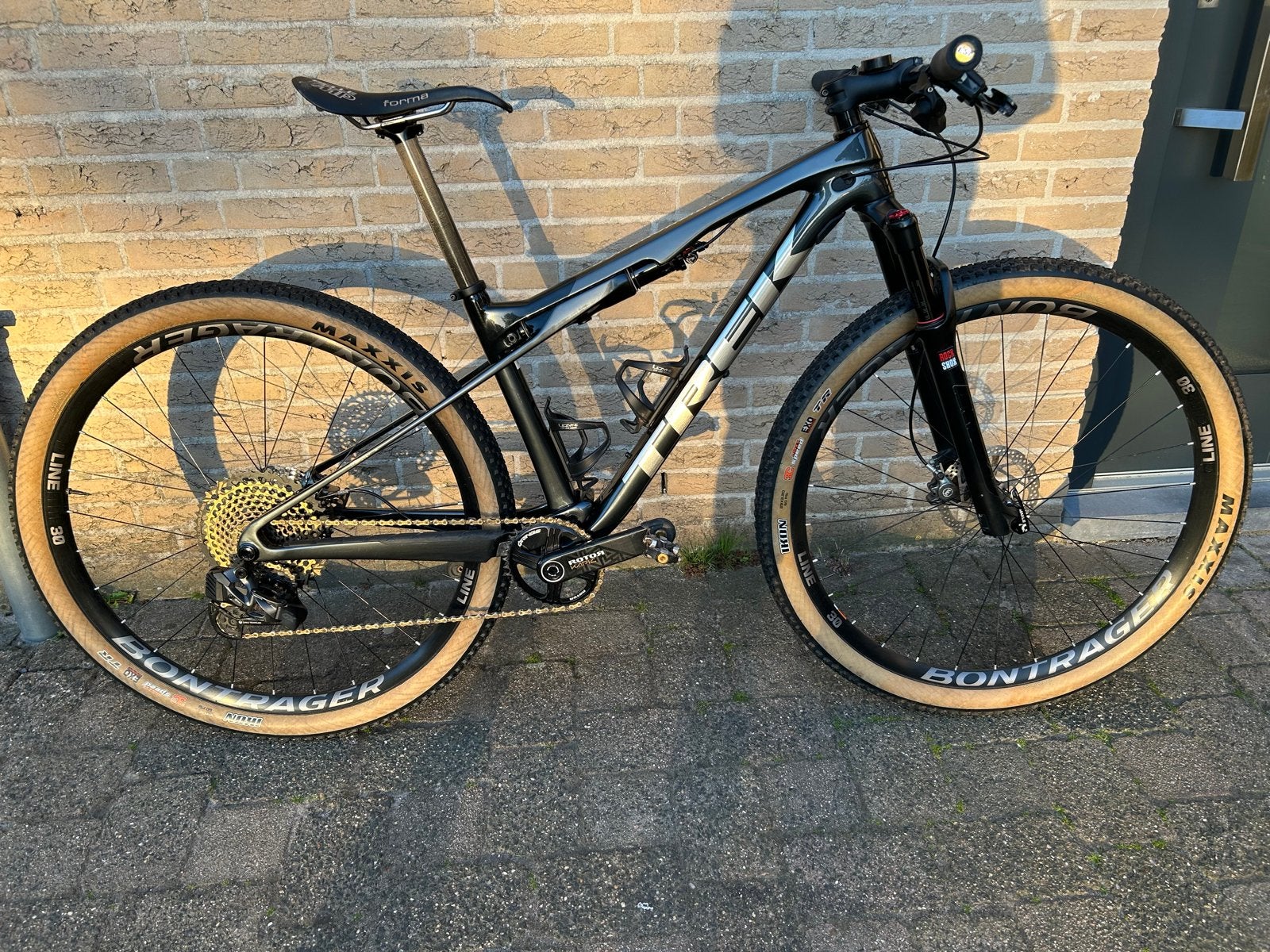 Trek Supercaliber 9.8 GX MTB - Maat M, Fietsen en Brommers, 49 tot 53 cm, Ophalen of Verzenden, Zo goed als nieuw, Schijfrem