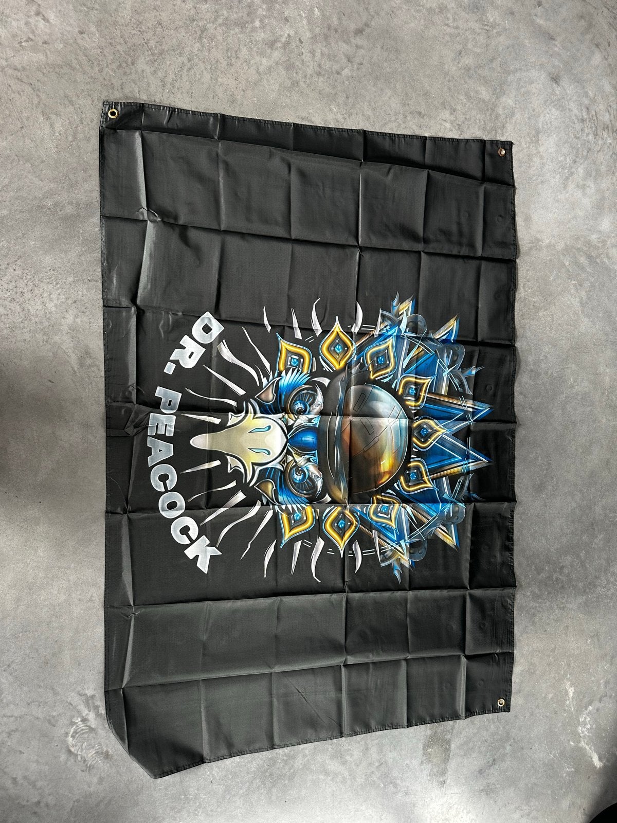 Dr. Peacock Vlag Hardcore Frenchcore Gabber, Verzenden, Nieuw