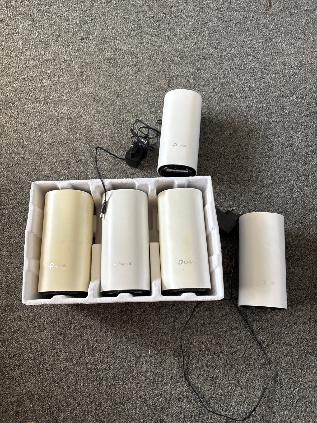 5 stuks TP-Link Deco M4 AC1200 Mesh WiFi Systeem, Ophalen of Verzenden, Gebruikt, Router