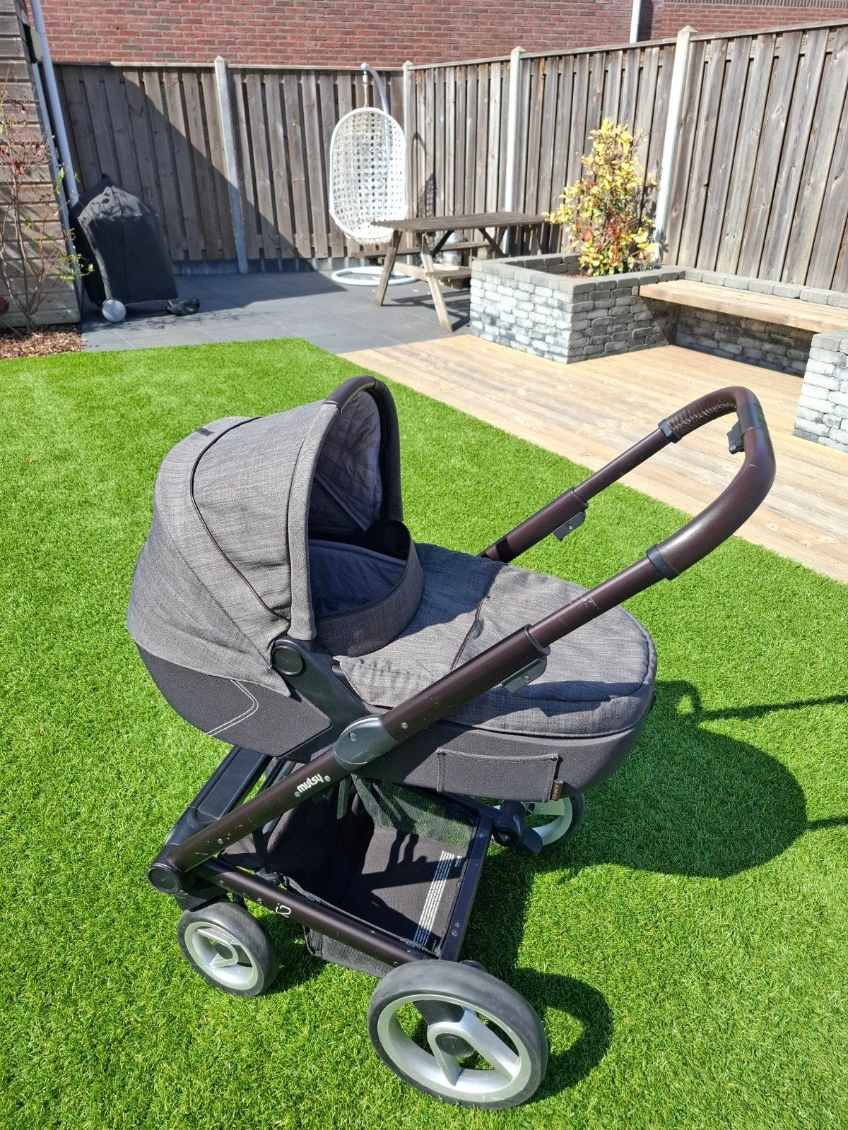 Mutsy i2 kinderwagen compleet en netjes, Ophalen, Zo goed als nieuw, Combiwagen, Mutsy