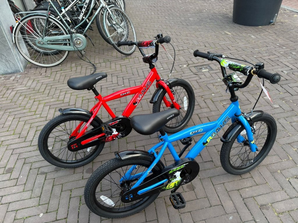 Fietshokje Raaks: Raaks Bobo 18 inch Nieuw, Fietsen en Brommers, Terugtraprem, 16 tot 20 inch, Niet ingevuld, Nieuw
