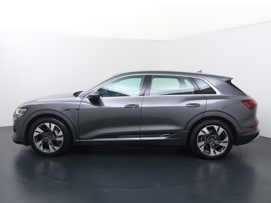Audi e-tron 55 quattro S edition 95 kWh | 408 PK | SoH 100%, Auto's, Audi, 12 maanden, Zwart, 95 kWh, Leder