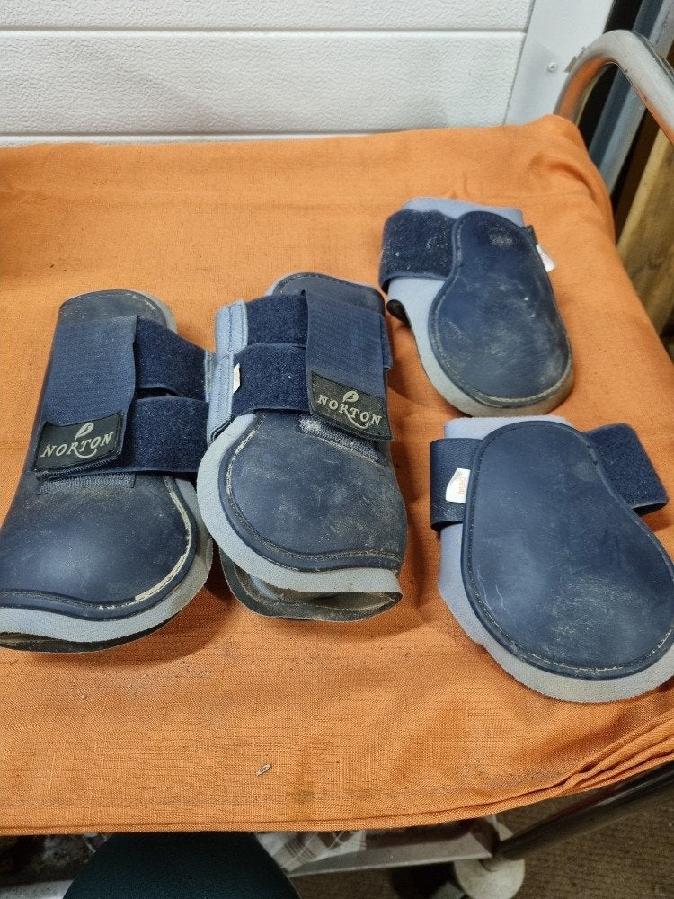 peesbeschermers paard voor en achter norton, Ophalen of Verzenden, 'T Olde Gre-j, Info@toldegrej.nl, Endepoelstraat 20f Didam