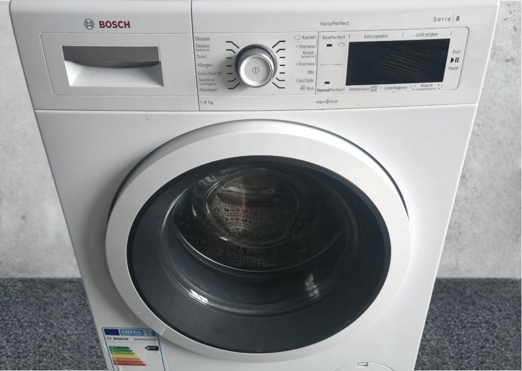 Bosch Serie 8 - 1600 tpm A+++ – 12 maanden garantie​, Wesley's Witgoed, Info@wesleyswitgoed.nl, Industrieweg 3B, 1613KT Grootebroek, Nederland