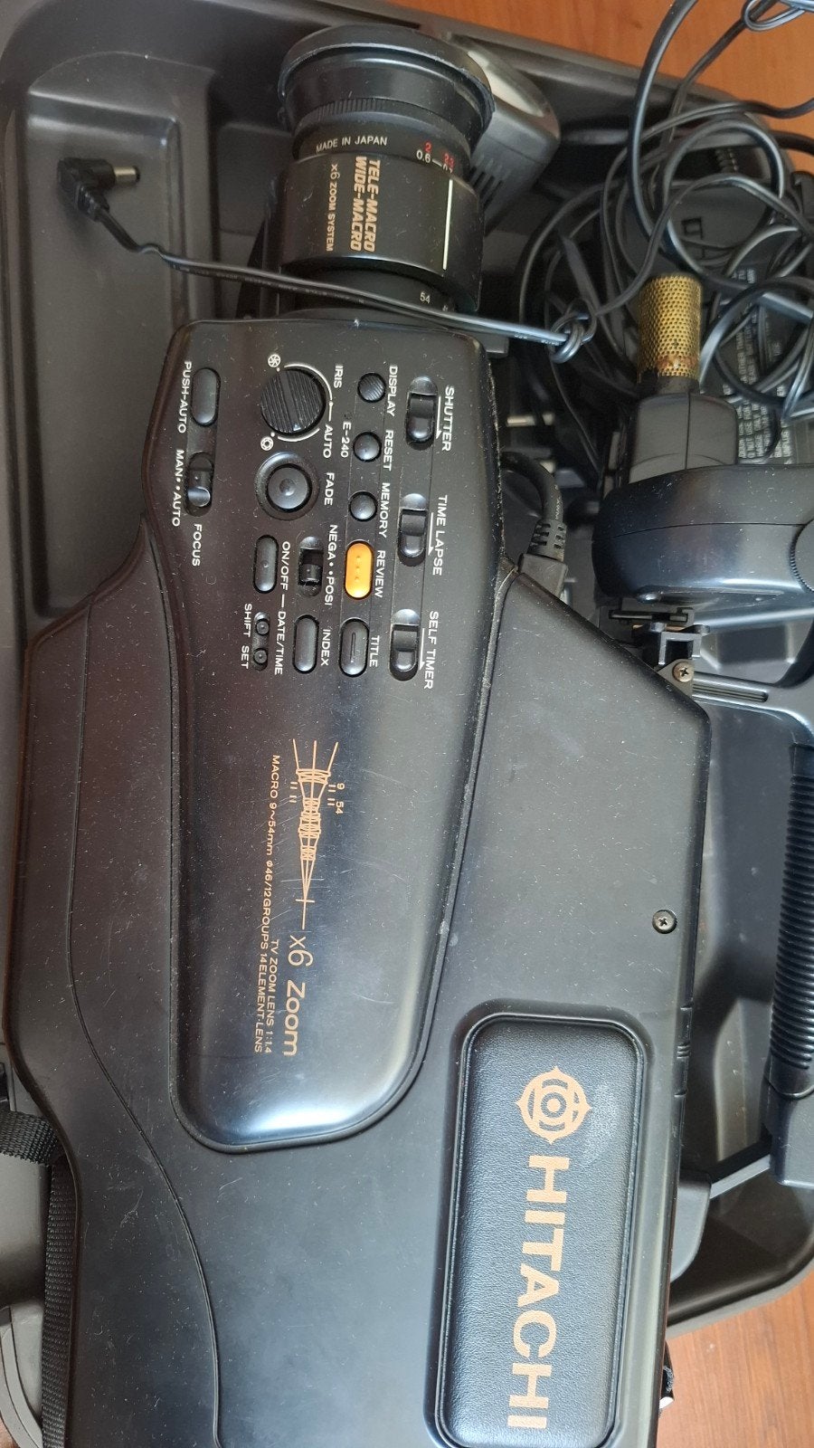 Hitachi videocamera - defect, Audio, Tv en Foto, Videocamera's Digitaal, Ophalen of Verzenden, Niet werkend, Camera, Hitachi