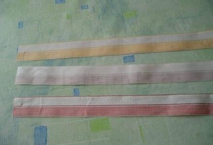 naaien band lint ecru sterk, Verzenden, Nieuw, Lint, Band of Elastiek