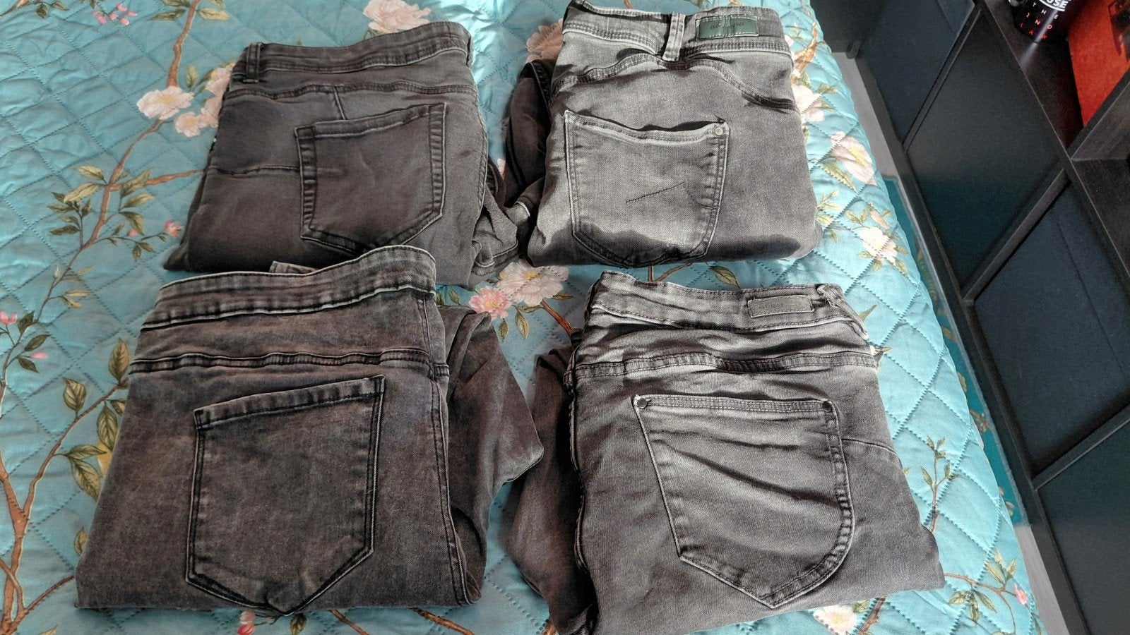 Grijze skinny jeans van Primark en C&A maat 48, Overige jeansmaten, Ophalen of Verzenden, Zo goed als nieuw, Grijs