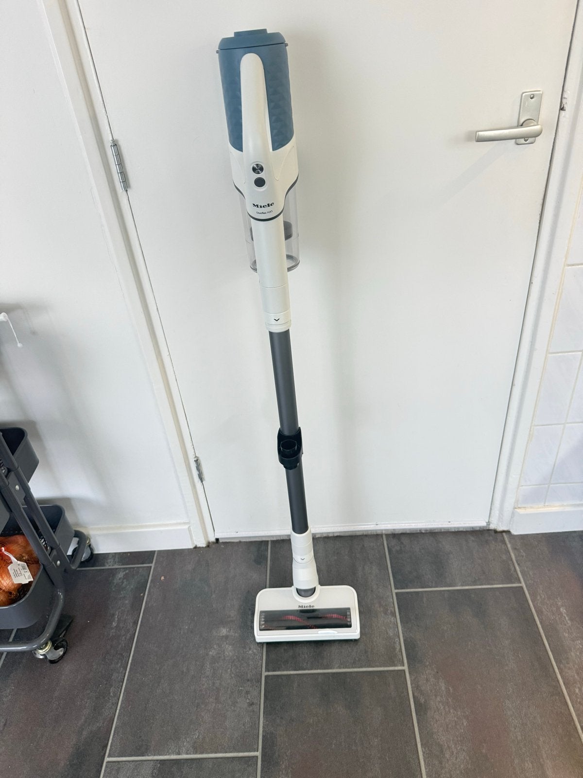 Miele Duoflex HX1 Blauw Steelstofzuiger - Zo goed als nieuw, Ophalen of Verzenden, Miele, Reservoir, Steelstofzuiger
