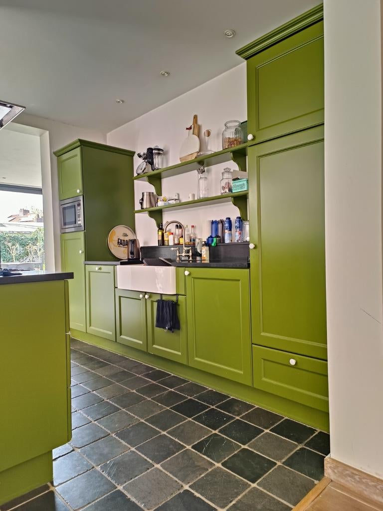 Keuken met kookeiland incl apparatuur, Ophalen, Gebruikt, Overige materialen, Overige typen