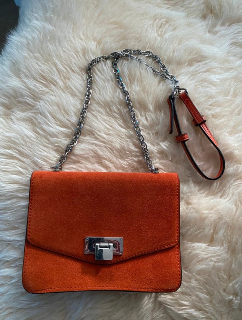 Mango oranje tasje z.g.a.n., Ophalen of Verzenden, Zo goed als nieuw, Oranje