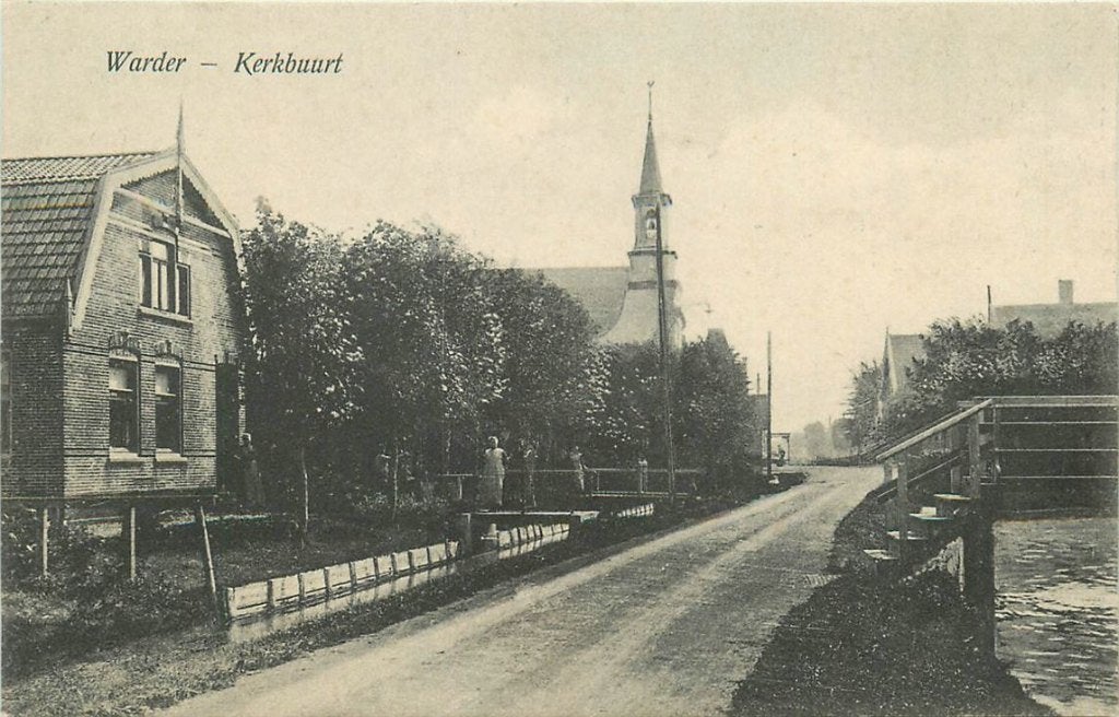 701-171-005 Warder Kerkbuurt, Ophalen of Verzenden, Voor 1920, Noord-Holland