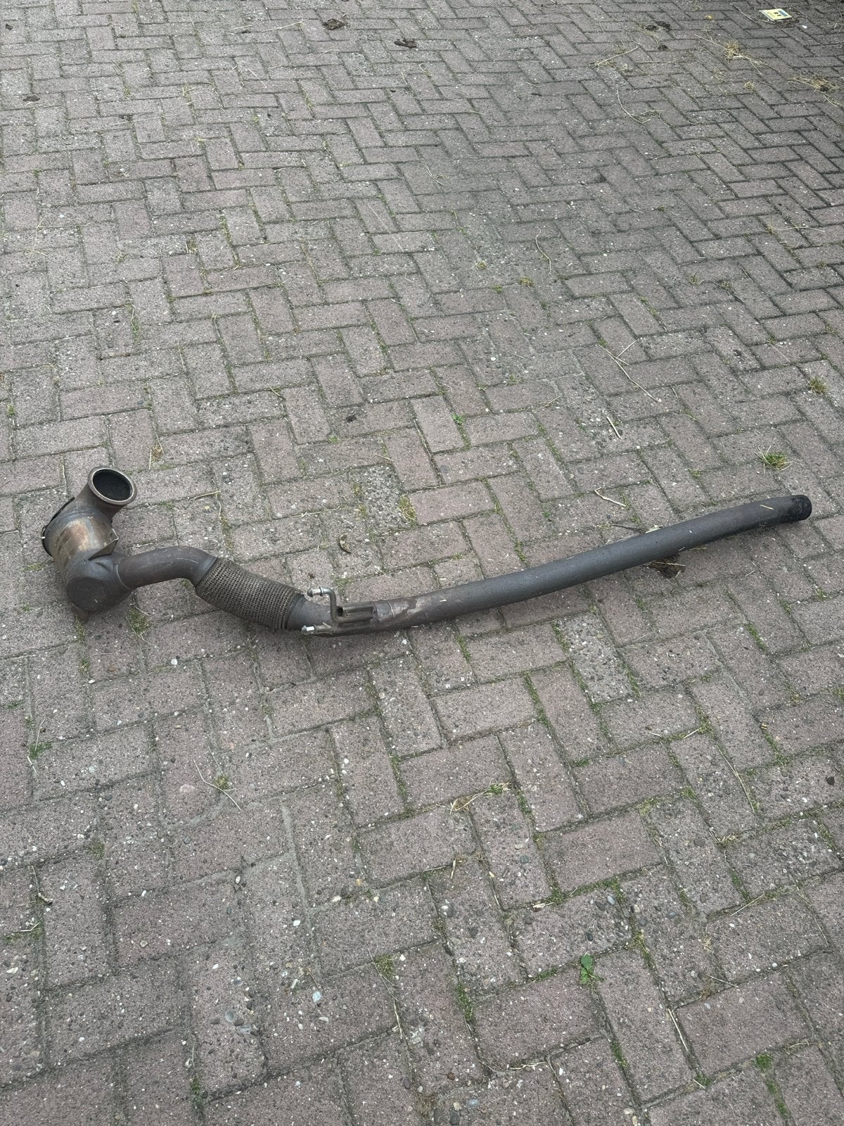 Orginele Downpipe met katalysator Golf 7R, Ophalen, Gebruikt, Volkswagen