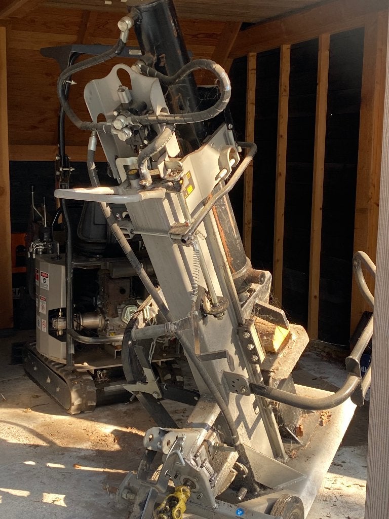 KLOOF MACHINE , AFTAK-AS  Trekker, Ophalen, Gebruikt, Staand, Jansen