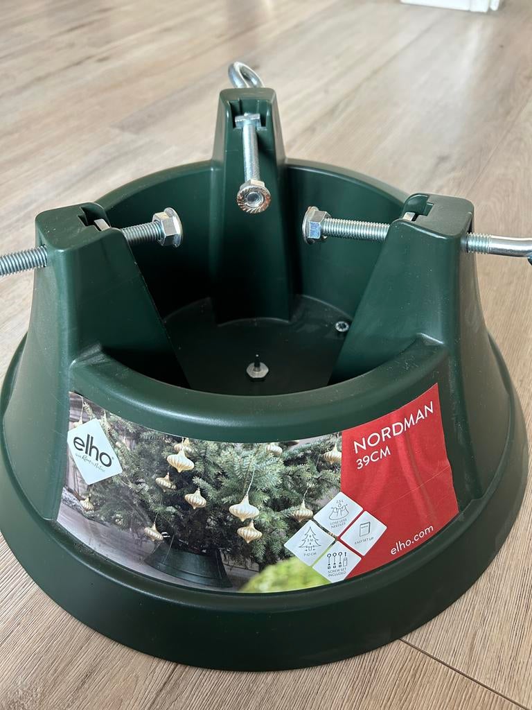 Elho Nordman 39cm Indoor Christmas Tree Stand, Ophalen, Zo goed als nieuw