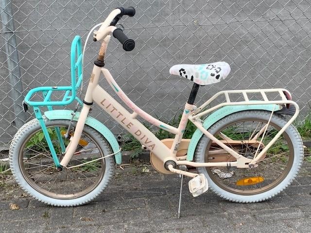 Kinderfiets Littele Diva 12/14, Terugtraprem, Gebruikt, Minder dan 16 inch, Ophalen