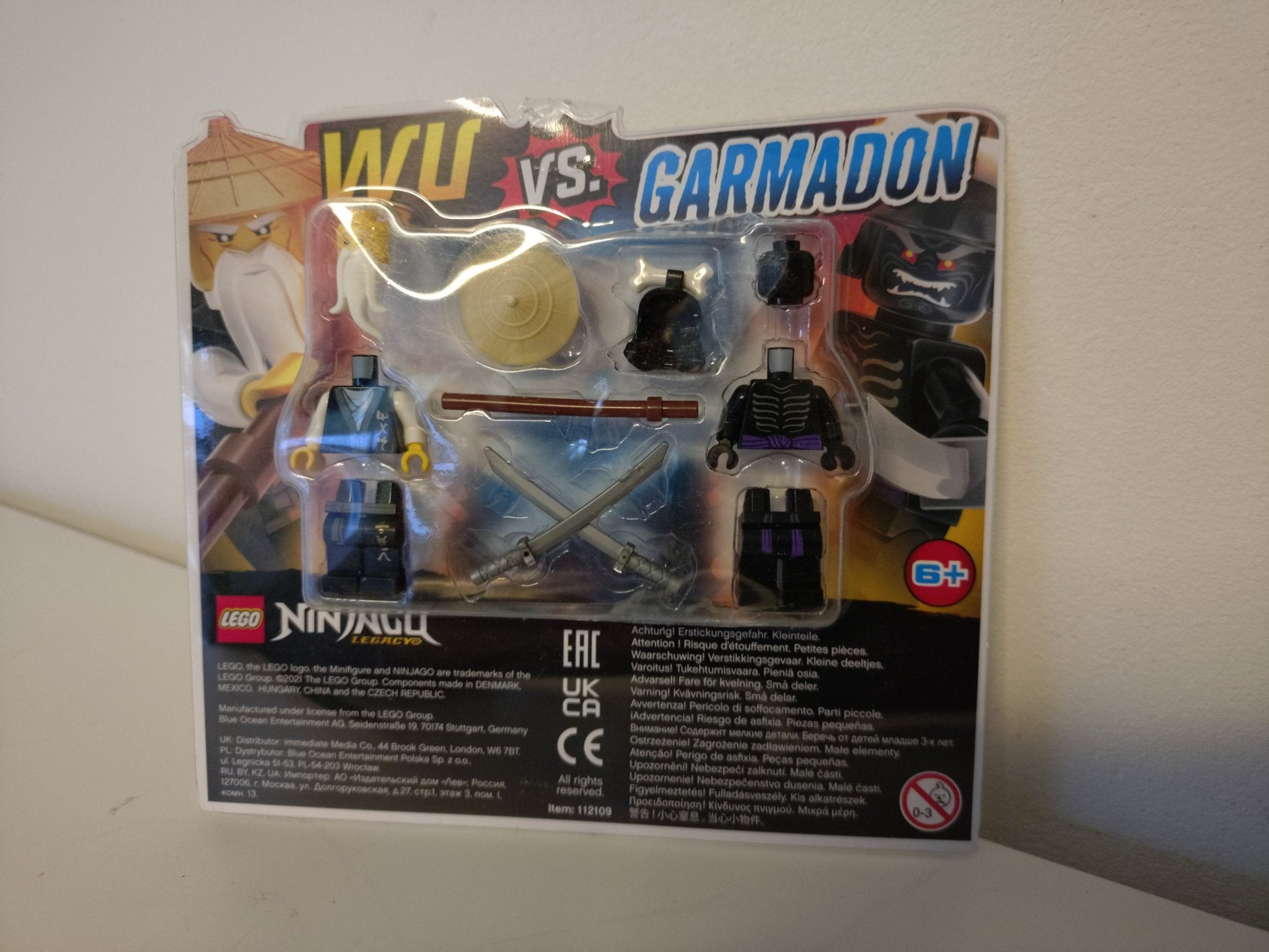 LEGO 112109 Ninjago Wu vs Garmadon Figuren Set, Ophalen of Verzenden, Nieuw