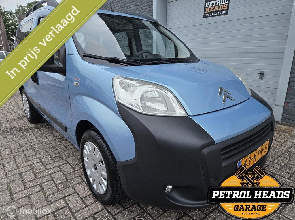 Citroen Nemo 1.4i 5pers BENZINE| Airco | 1e eig. | 2 schuifd, Stof, 4 cilinders, Bedrijf, Handgeschakeld