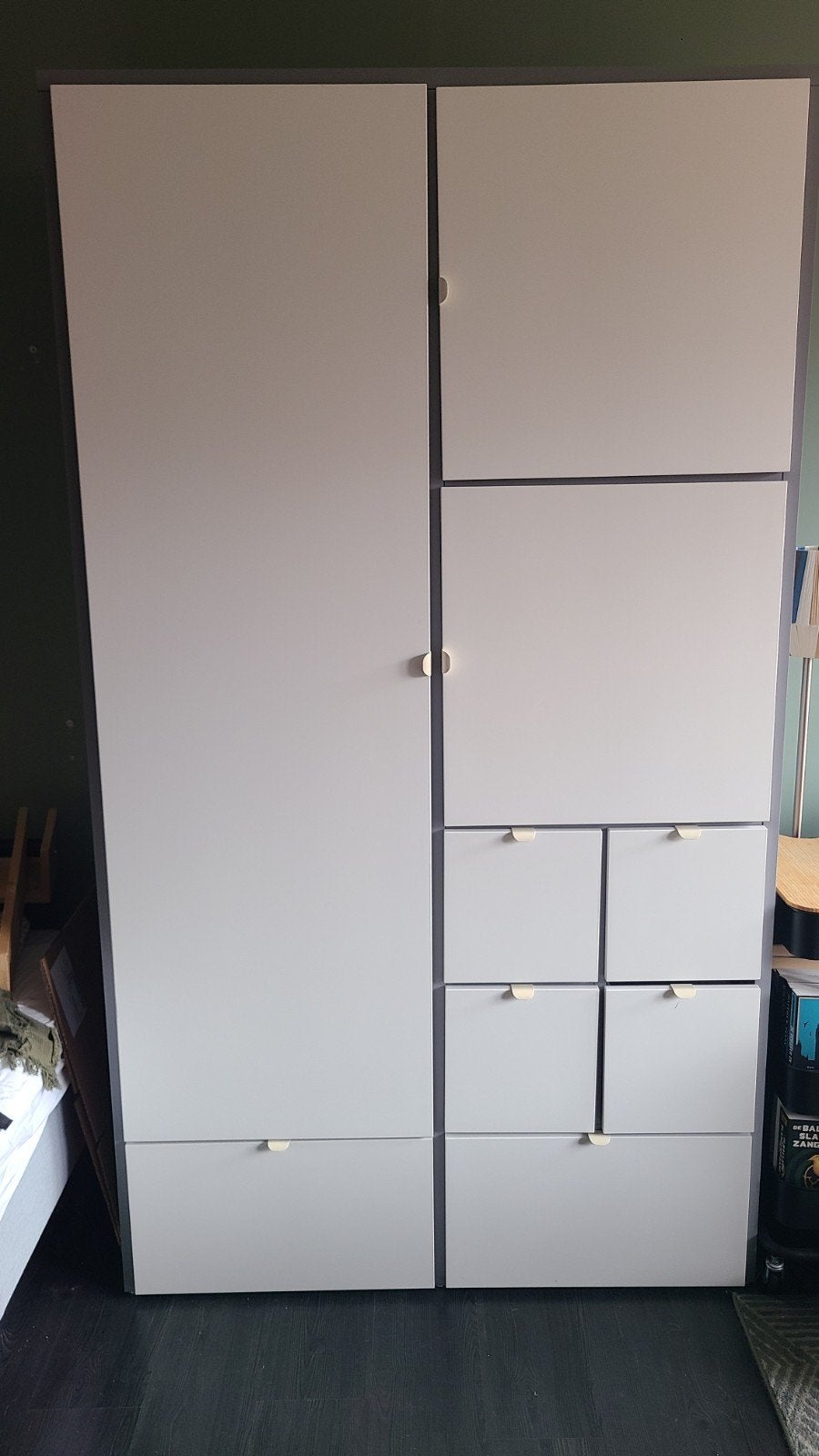 IKEA VISTHUS kledingkast, Huis en Inrichting, Kasten | Kledingkasten, Overige materialen, Gebruikt, 200 cm of meer, 50 tot 75 cm