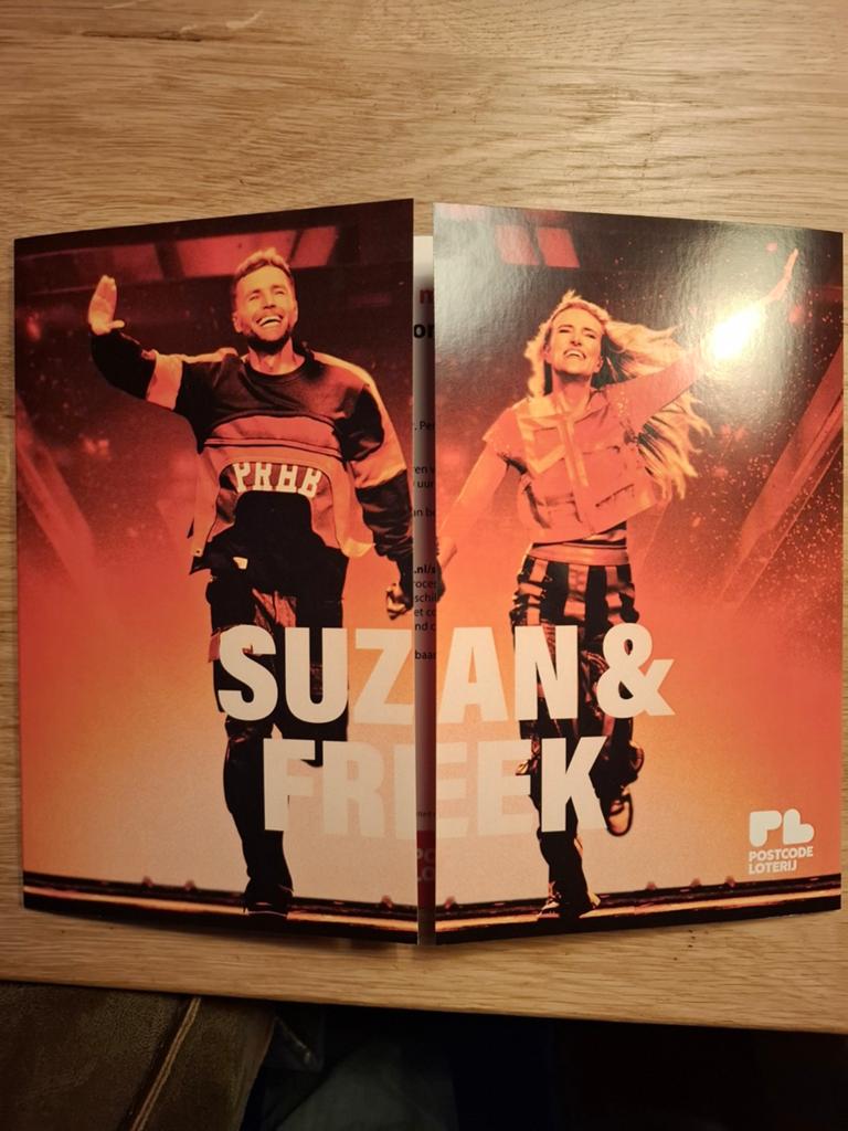 25 mei 2026. Suzan en Freek. 4 staanplaatsen, Tickets en Kaartjes, Concerten | Nederlandstalig, Twee personen, Mei