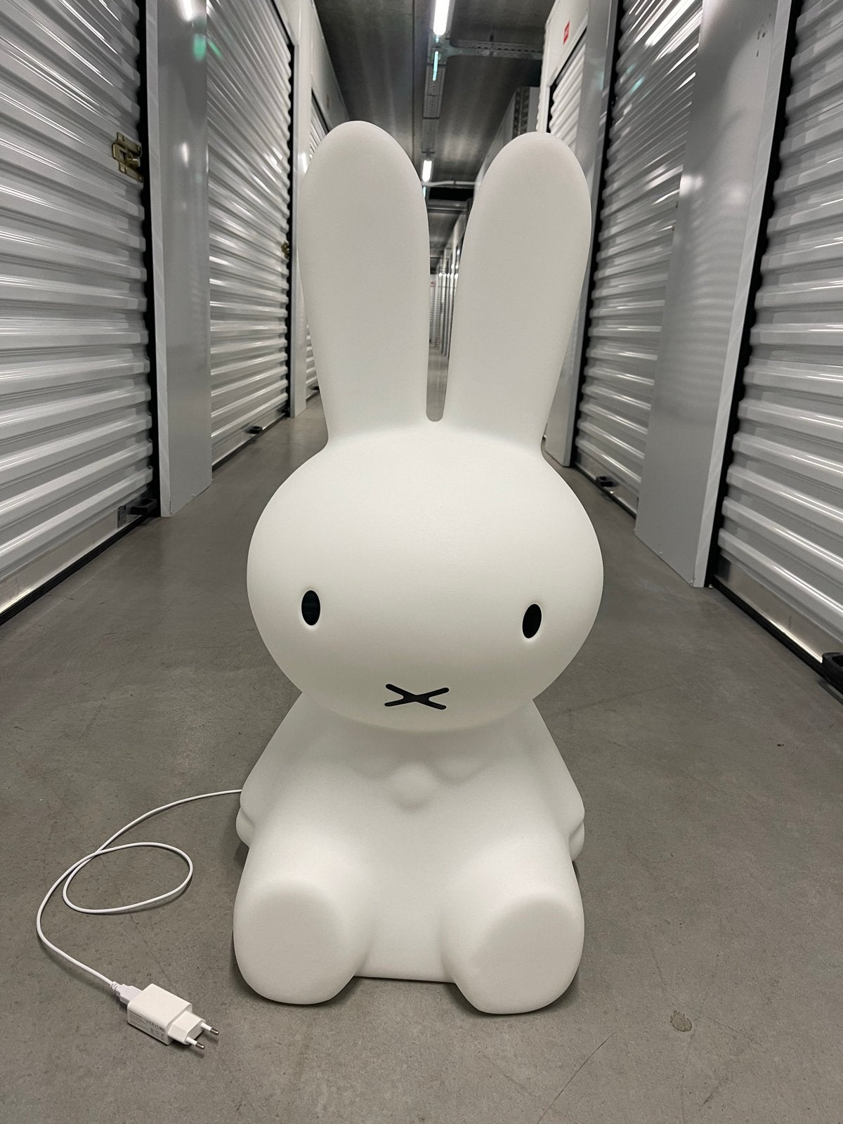 Miffy Lamp XL - Originele Nijntje Lamp - Zo goed als nieuw, Ophalen, Wit, Overige merken, Kunststof