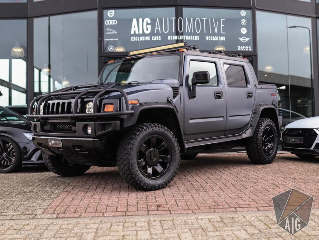 Hummer H2 6.2 V8 SUT Luxury Limited | Pano | Bose | Camera |, Automaat, Gebruikt, 8 cilinders, 398 pk